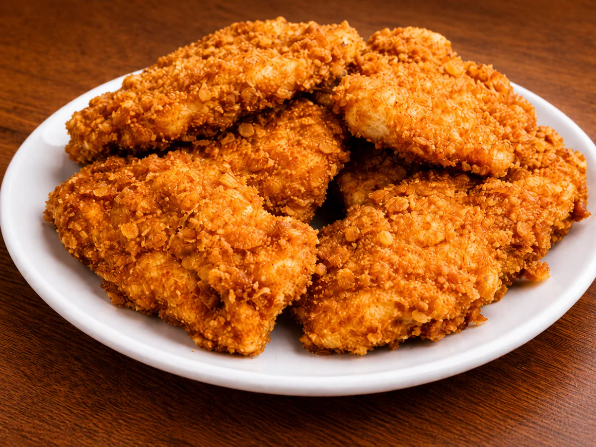 Filetti di pollo con panatura croccante